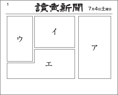 問題と解答 19年度新聞検定